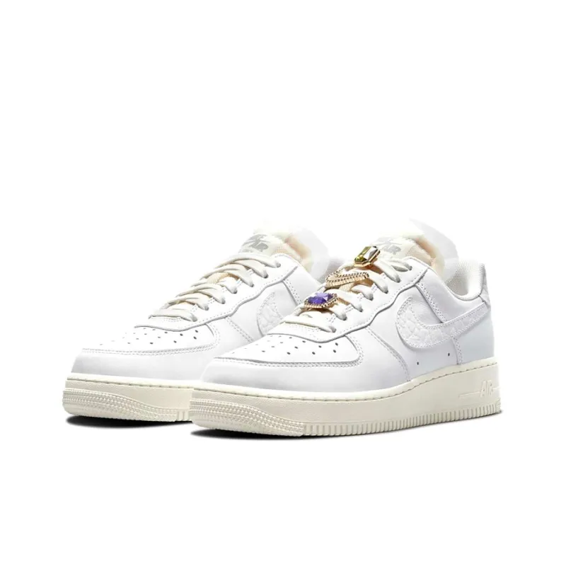 Nike Air Force 1 Low Prm Jewels White Women's-2