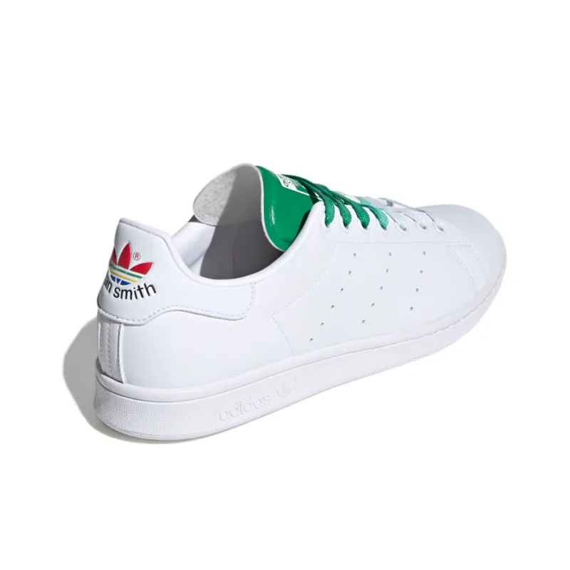 Adidas Stan Smith Cloud White Green Fade-3
