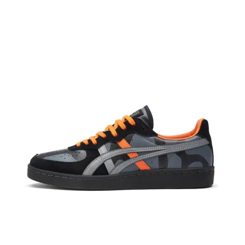 Onitsuka Tiger GSM Skateboard Shoes Unisex Low-Top Black/Orange/Gray