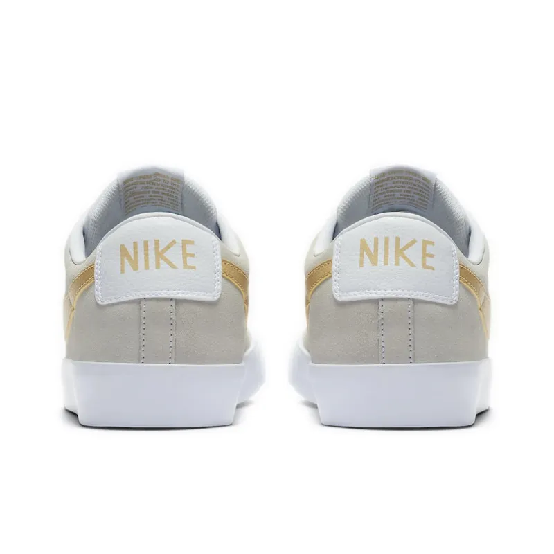Nike Sb Blazer Low Gt Grey Yellow-4