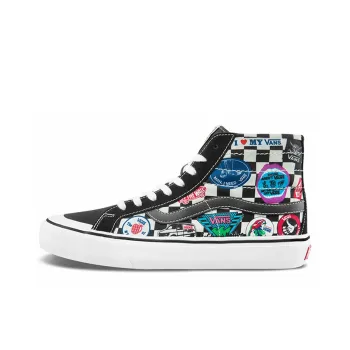 Vans SK8 HI Print Black Unisex