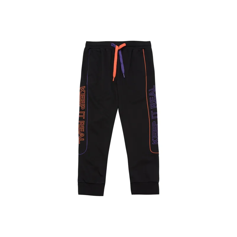 Reshake Knitted Sweatpants Unisex Black-1