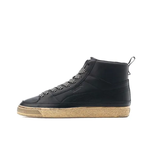 PUMA Suede Mid Rhuigi Distressed Black