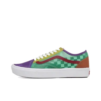 Vans Comfycush SLIP SKOOL J@ZZ Deep 'Green Purple' Women's