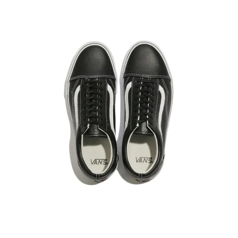 Vans Vault Old Skool Vlt Lx Leather Black/White-3