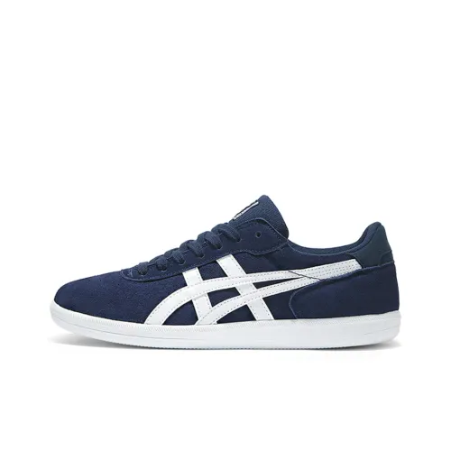 Onitsuka Tiger Skateboard Shoes Unisex Low-Top Navy Blue/White