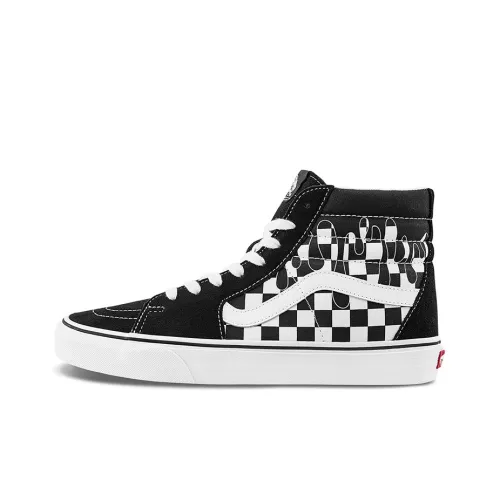 Vans Sk8 -Hi 'Paint Drip Checkerboard'