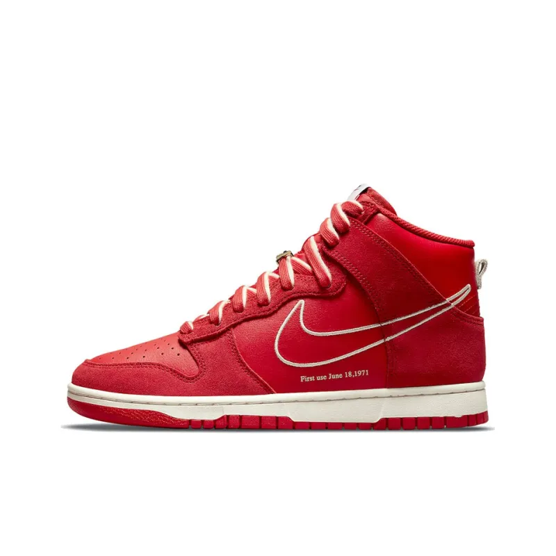 Nike Dunk High First Use Red-0