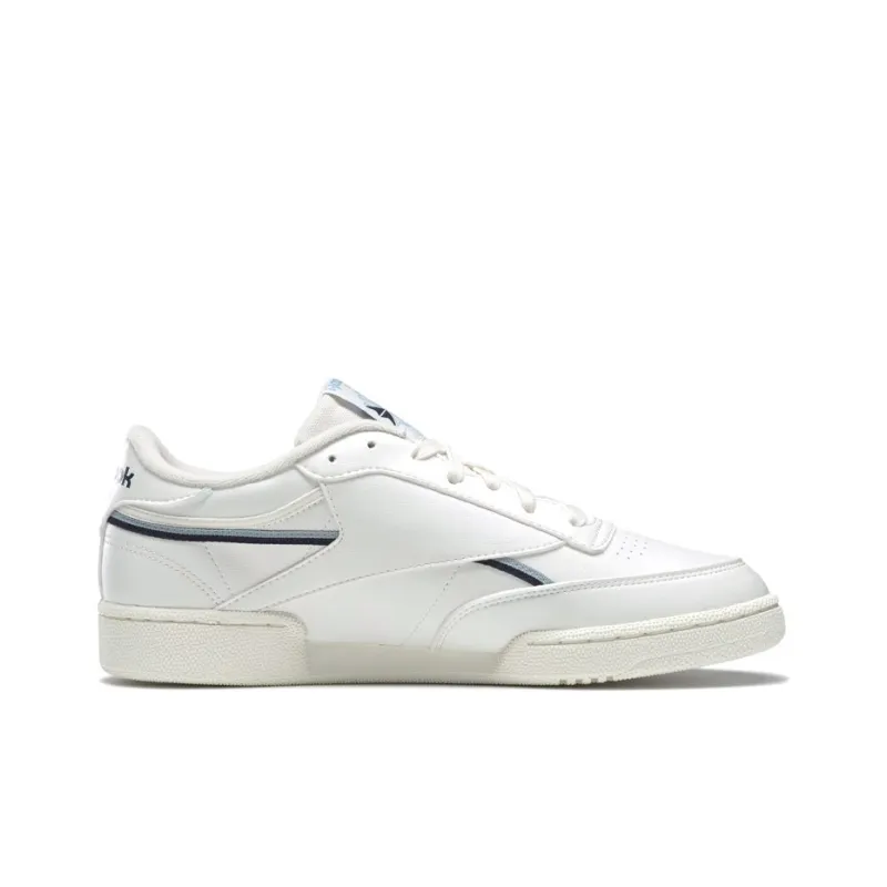 Reebok Club C 85 Vegan Chalk Grey Navy-1