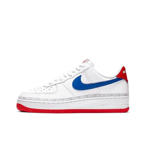 Nike Air Force 1 Low Overbranding White Red Blue