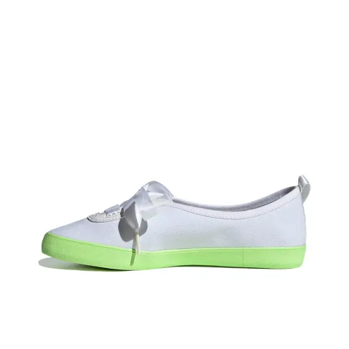 Adidas Neo Courtitude Shoes White/Green Women's