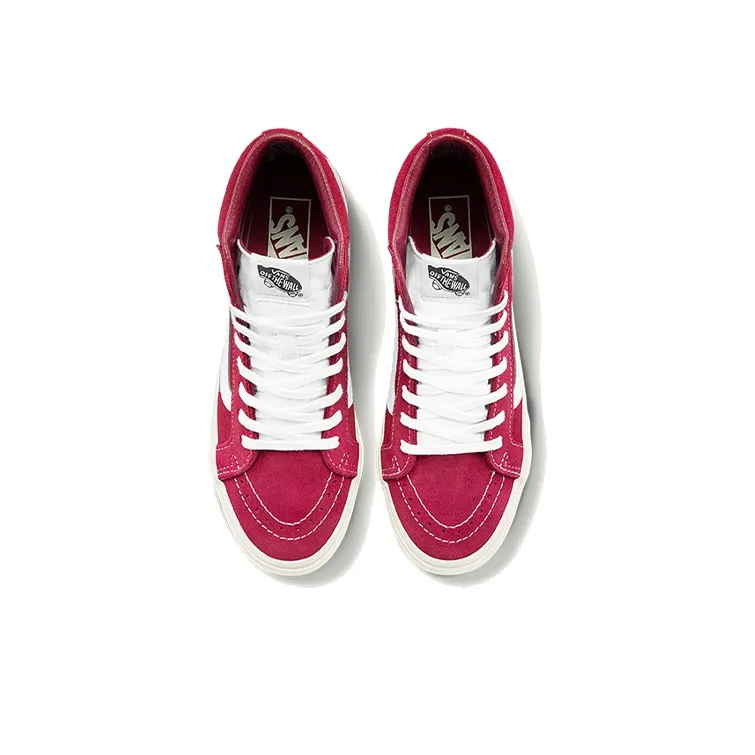 Vans SK8 HI Red Women's-2