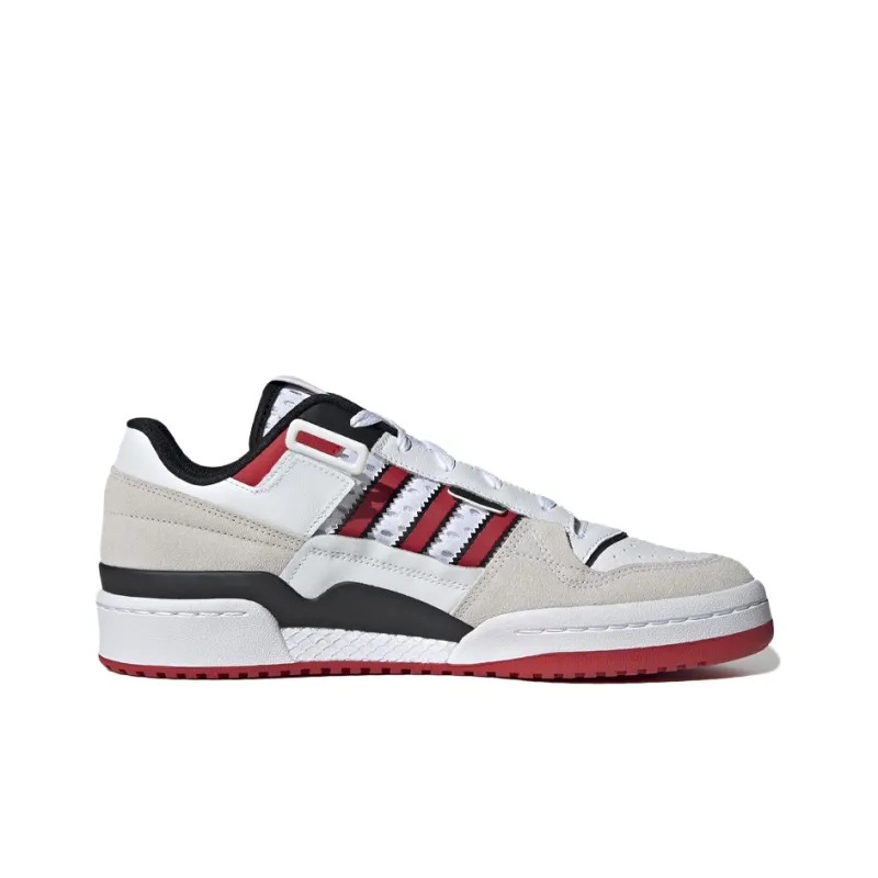 Adidas Forum Exhibit Low 'White Scarlet'-1