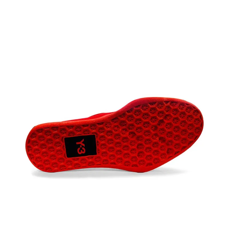 Y-3 Tangutsu Low-Top Skateboard Shoes Unisex True Red-4