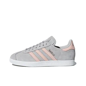 Adidas Originals Gazelle Lightweight Coverage Low Top Skateboard Shoes Women's Cool Gray