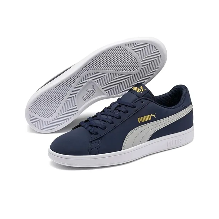 PUMA Smash V2 Buck Blue/White-3