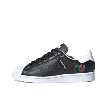 Adidas Originals Superstar Colorful Trefoil Core Black