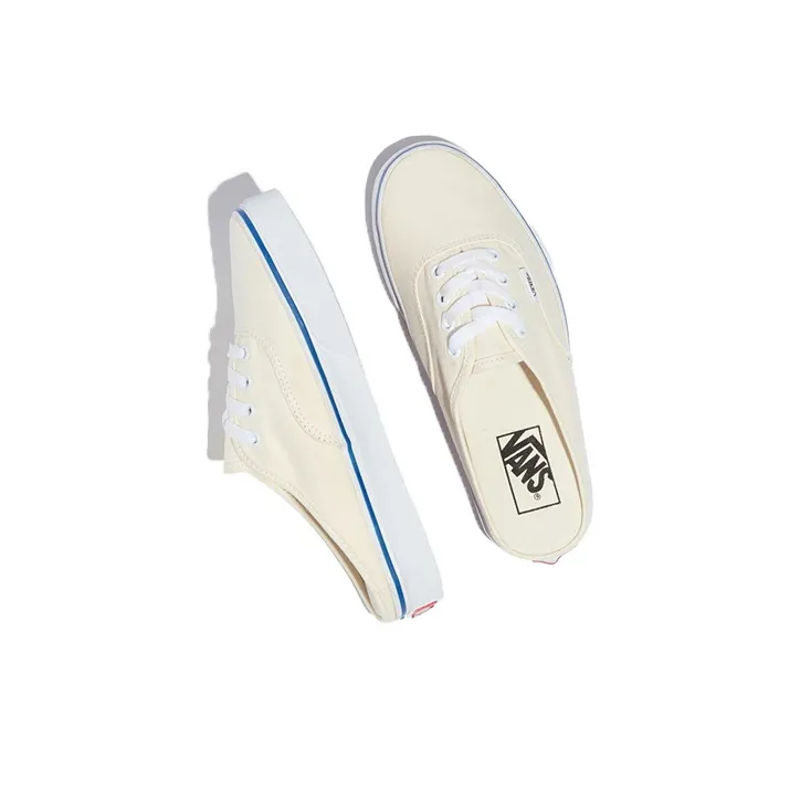 Vans Canvas Authentic Mule White-2