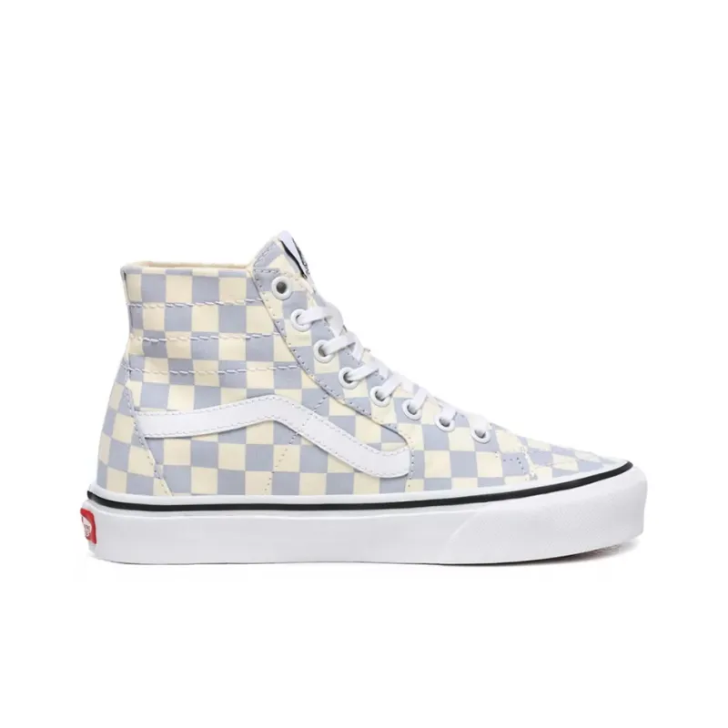 Sk8 Vans Hi Tapered 'Checkerboard Zen Blue'-1