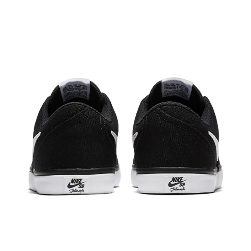Nike Sb Check Solar Cnvs Black/White-4