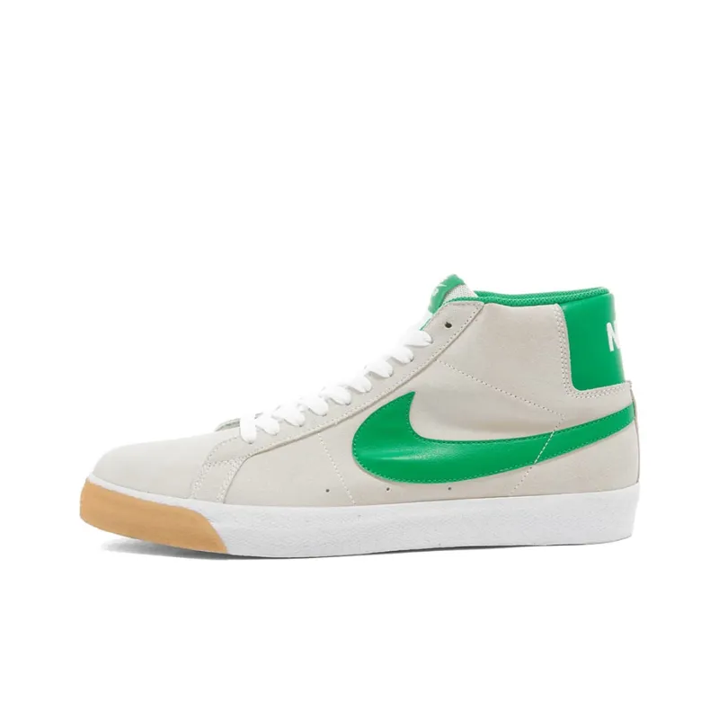 Nike Sb Zoom Blazer Mid Summit White Lucky Green-0