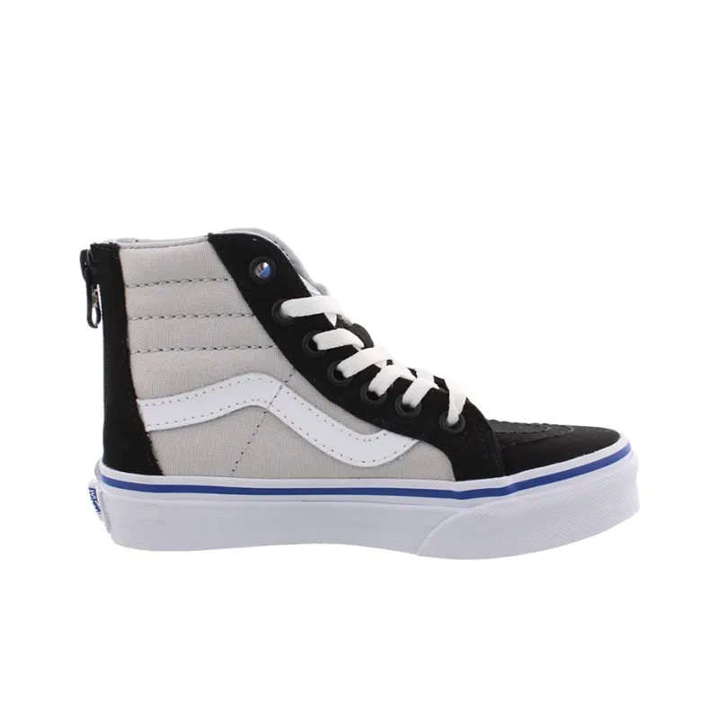Vans SK8 HI Zip Pop 'Black White'-1