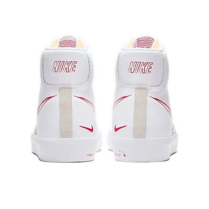 Nike Blazer Mid 77 Sketch White Red-4