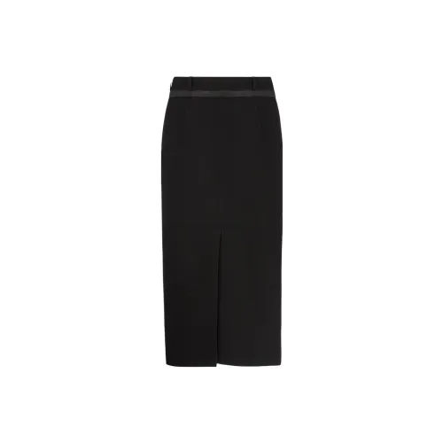 FENDI Casual Long Skirts Women's Black