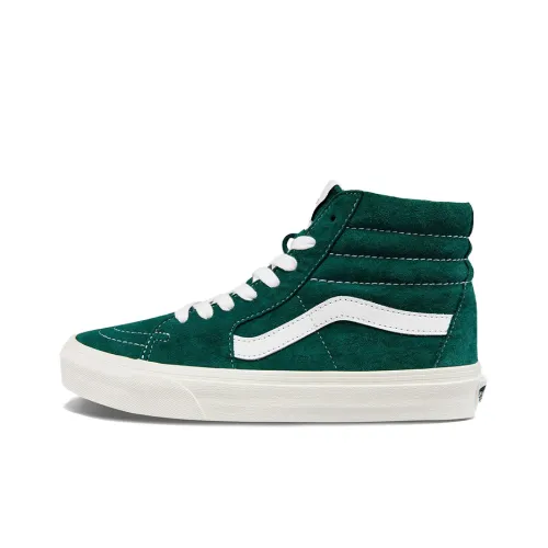 Vans SK8 Skateboard Shoes Unisex High-Top Green