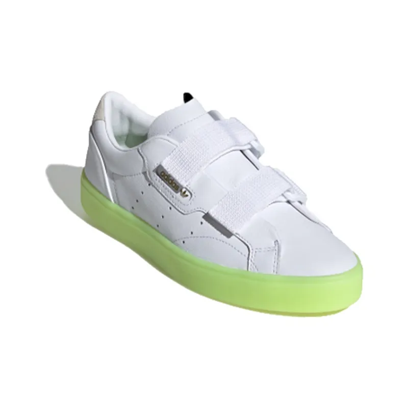 Adidas Sleek S Cloud White Hi Res Yellow Women's-2