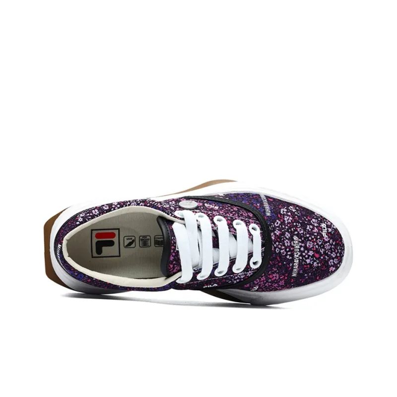 FILA FUSION Canvas Shoes 'Purple' Women's-3