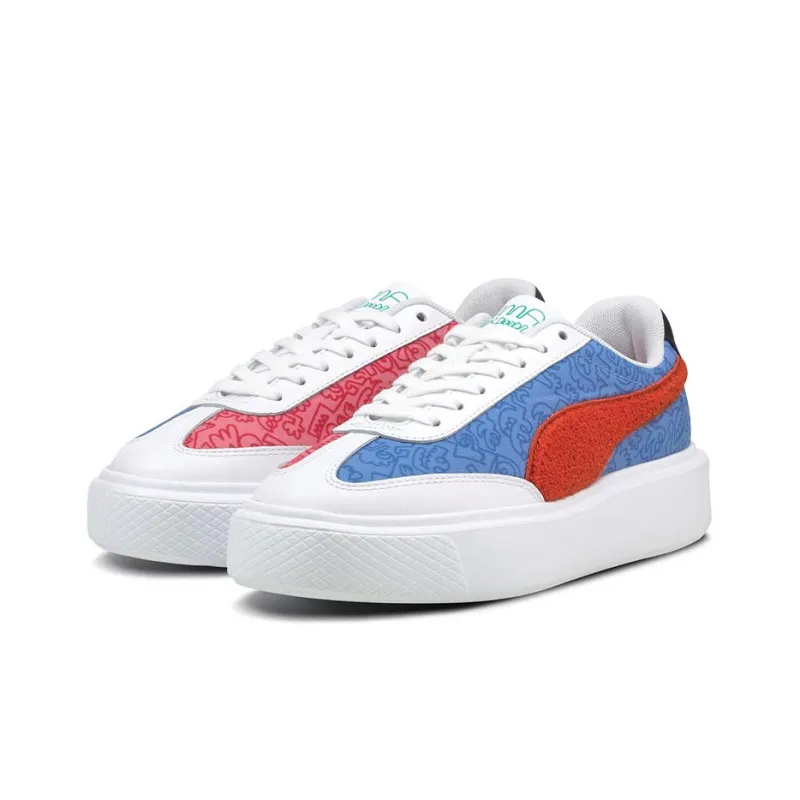 PUMA Mr. Doodle X Oslo Maja 'Ultramarine American Beauty' Women's-2