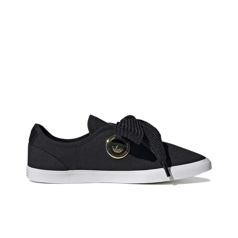 Adidas Women's Sleek Low 'Black Gold Metallic' Women's-1