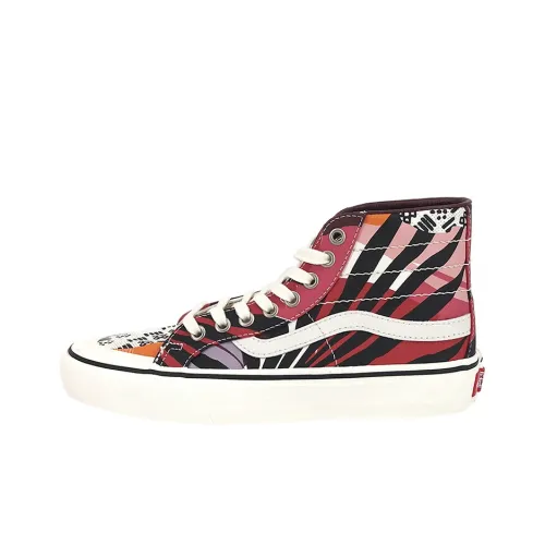 Vans SK8 Hi Sf Multicolor Red White Orange