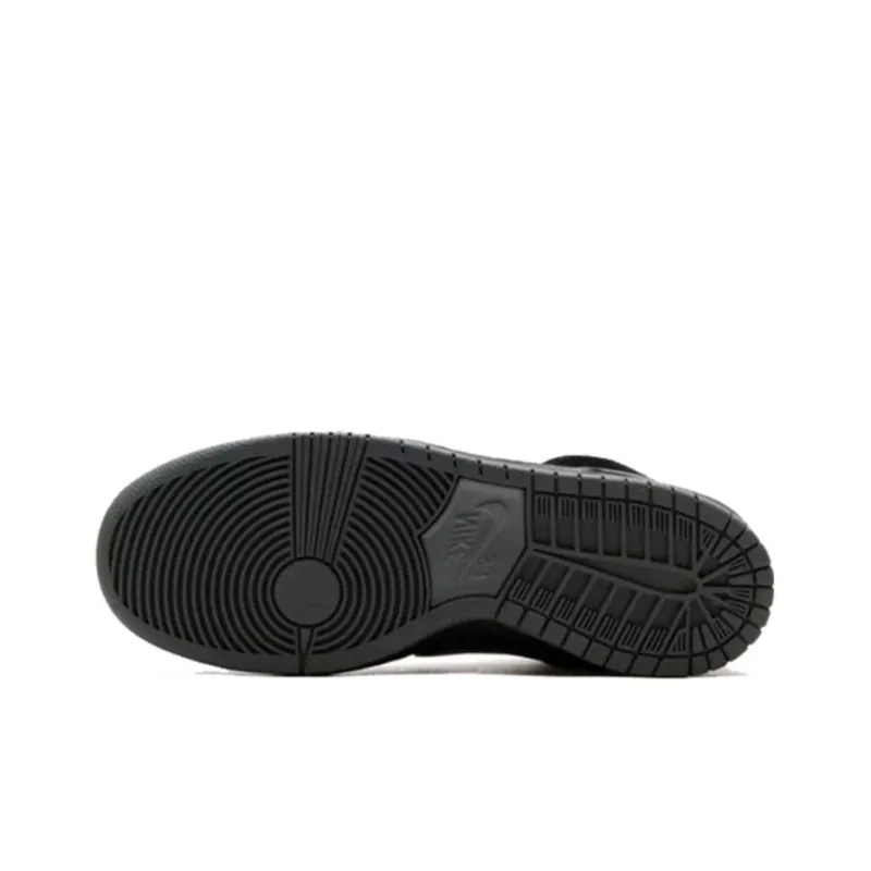 Nike Sb Dunk High Black Safari Atomic Red-3
