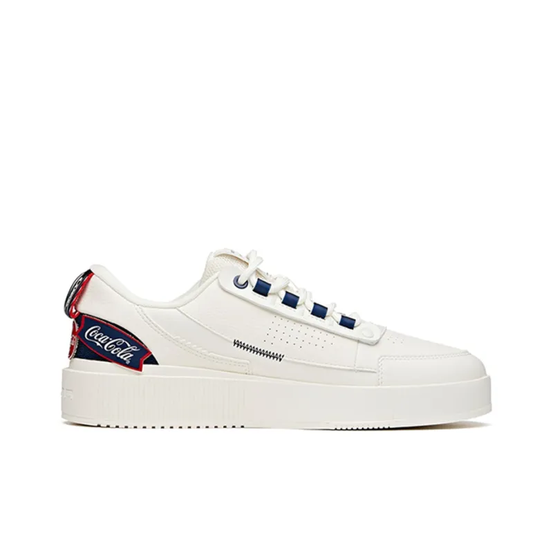 ANTA X Coca Cola Life Series Sneakers'White Red Blue'-1