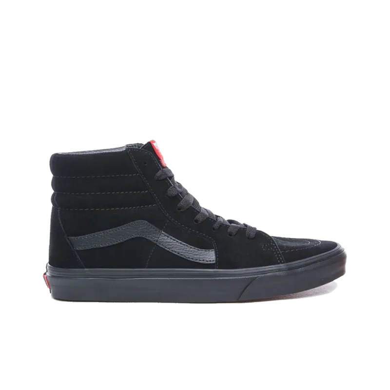 Vans SK8 Hi Black Suede-1