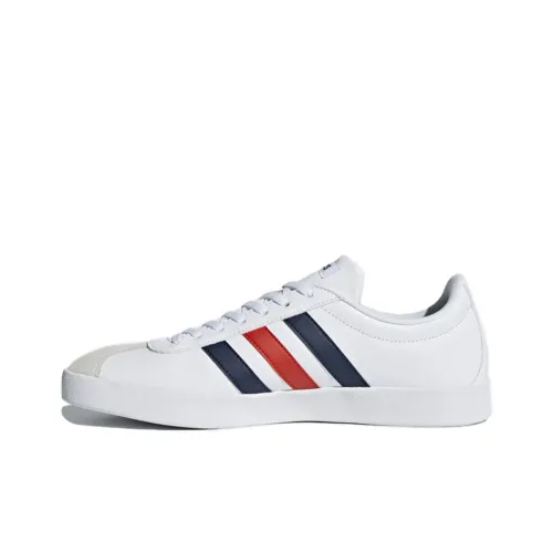 Adidas Neo VL Court 2.0 Skateboard Shoes Men Low-Top White/Black/Red