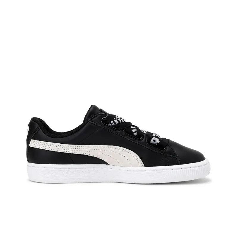 PUMA Basket Heart De Black Women's-1