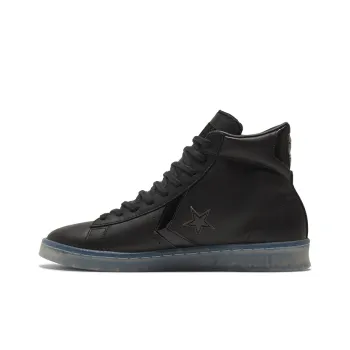Pro Leather Converse High 'Black Ice Black Clear'