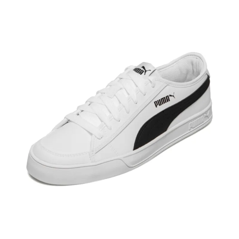 Puma Smash White Black-1