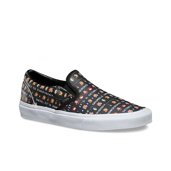 Vans Nintendo X Classic Slip On 'Zelda'-1