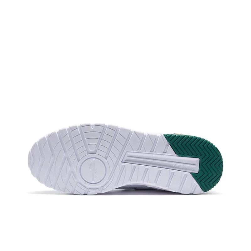 XTEP Sky Ride Collection Bamboo Green Low Top Skateboard Shoes Men's White Green Multicolor-4