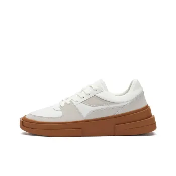 361° AG Chao Ge Wear Resistant Low Top Skateboard Shoes Men's White Gray