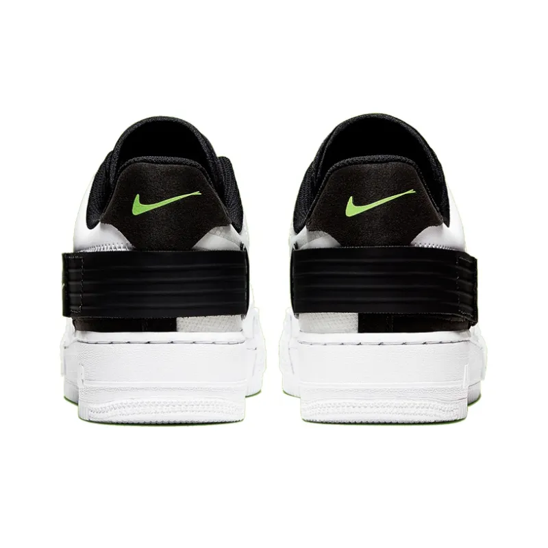 Nike Air Force 1 Type White Black Volt-4