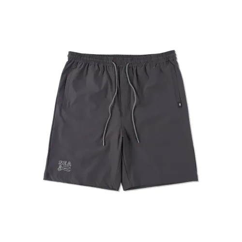 Wind And Sea DENHAM × WIND AND SEA SS23 Co-branded Series Casual Shorts Unisex Charcoal