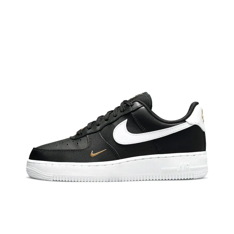 Nike Air Force 1 Low 07 Essential Black White Women's-0