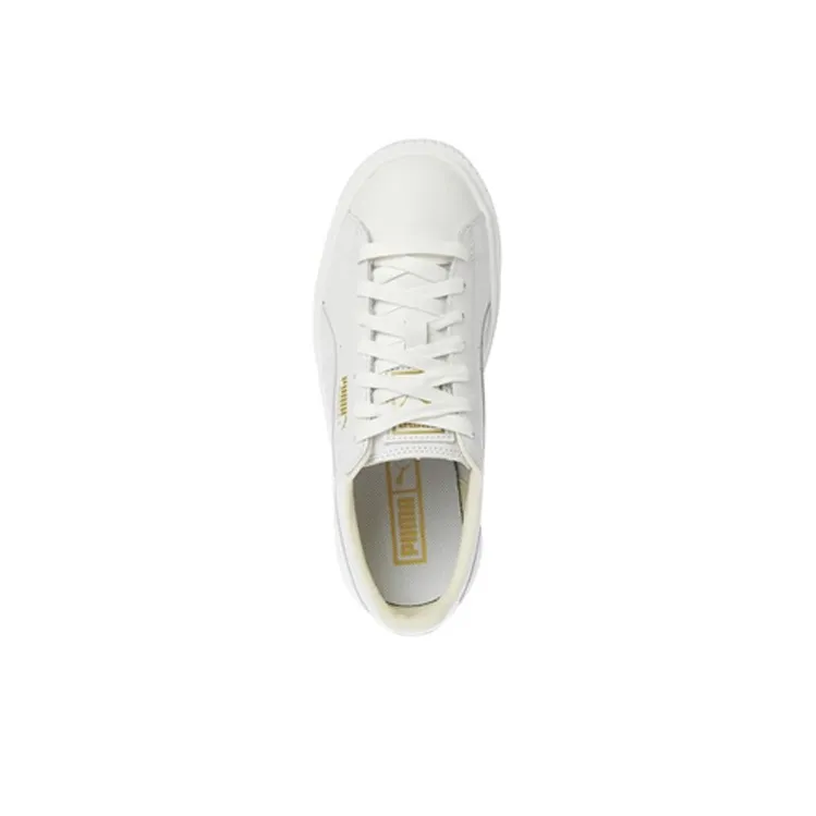 PUMA Basket Platform Core 'White Gold' Women's-4