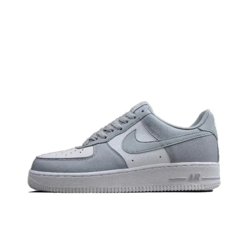 Nike Air Force 1 Skateboard Shoes Men Low-Top Gray/White