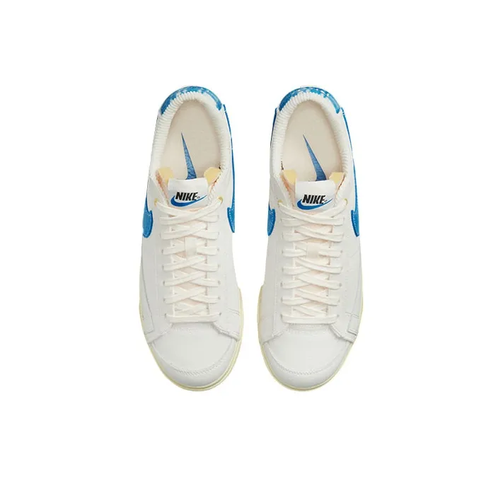 Nike Blazer Low Platform Sail Game Royal Women's-3